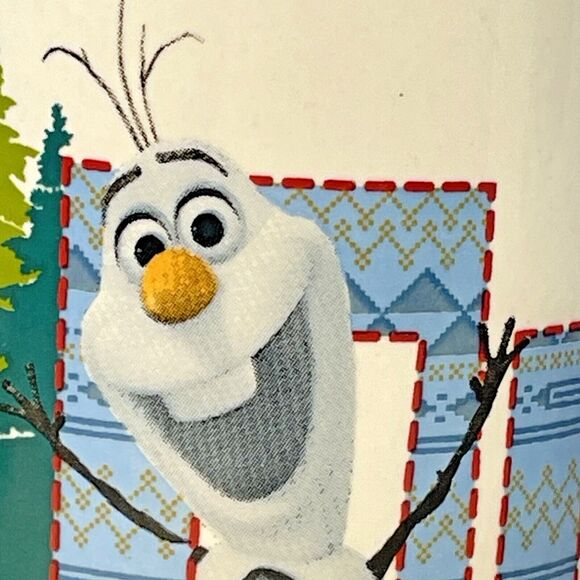 Disney Pixar Frozen Olaf Snowman Mini Childs Hot Cocoa Mug Winter Holiday 10oz - Picture 7 of 8